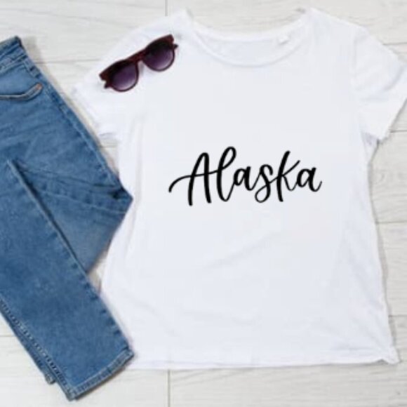 🏞️ "Alaska" Minimalist Tee - Embrace the Wilderness! 🏔️ - Picture 1 of 1